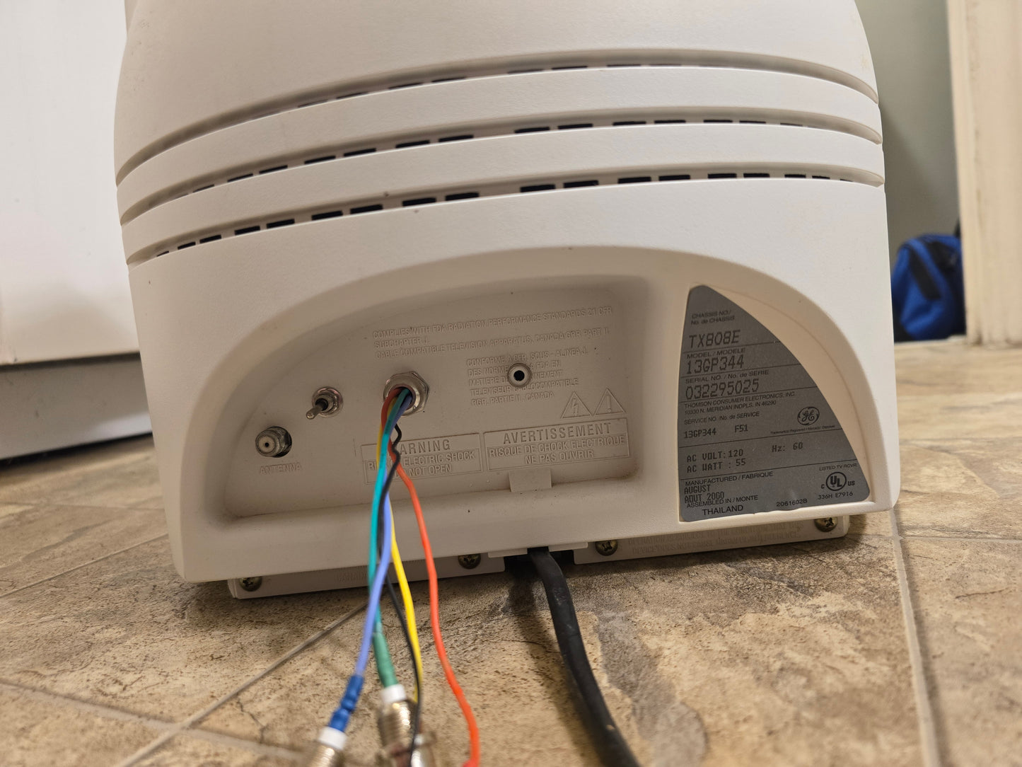 13" GE RGB Modded & Tube Swap