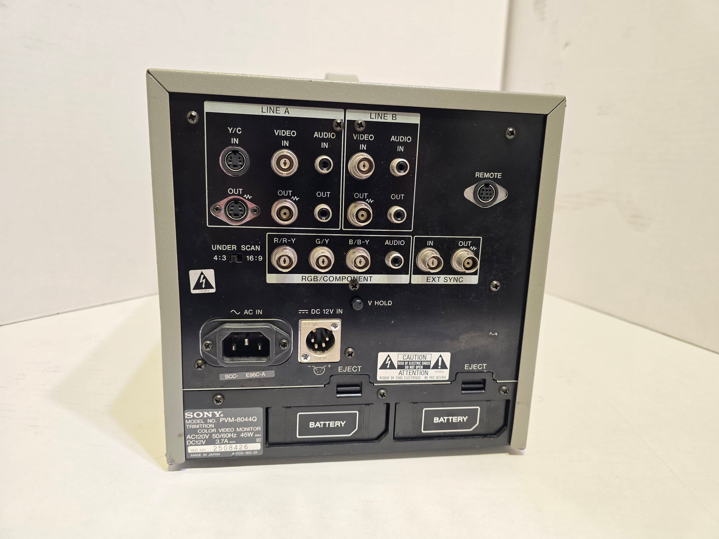 Sony PVM 8044Q !