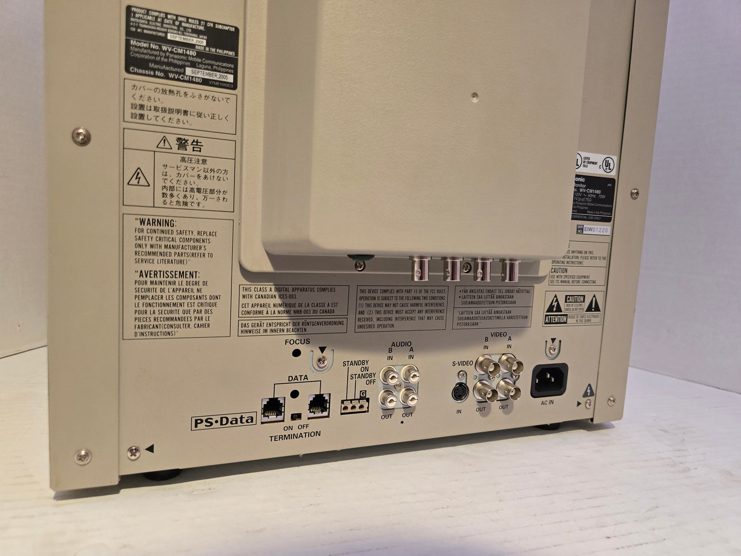 Panasonic WV-CM1480
