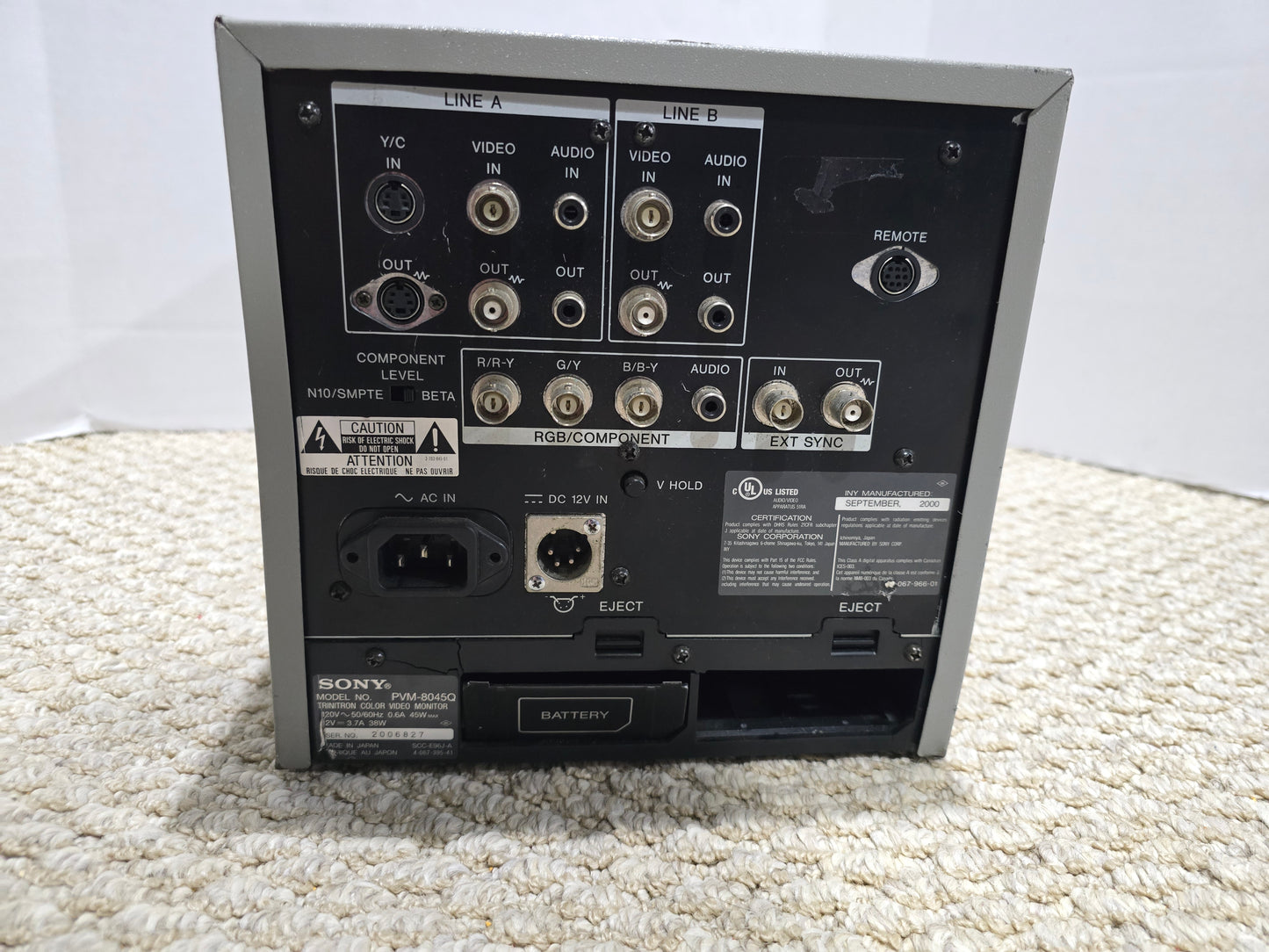 Sony PVM-8044Q